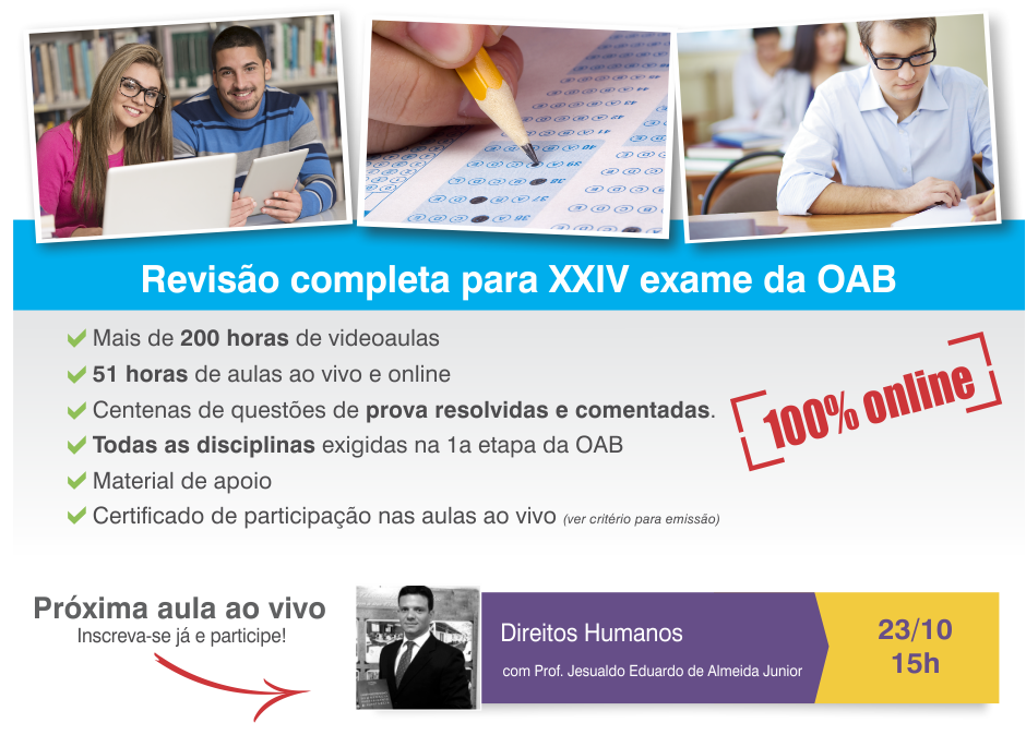 Preparatório para a 1ª etapa da OAB