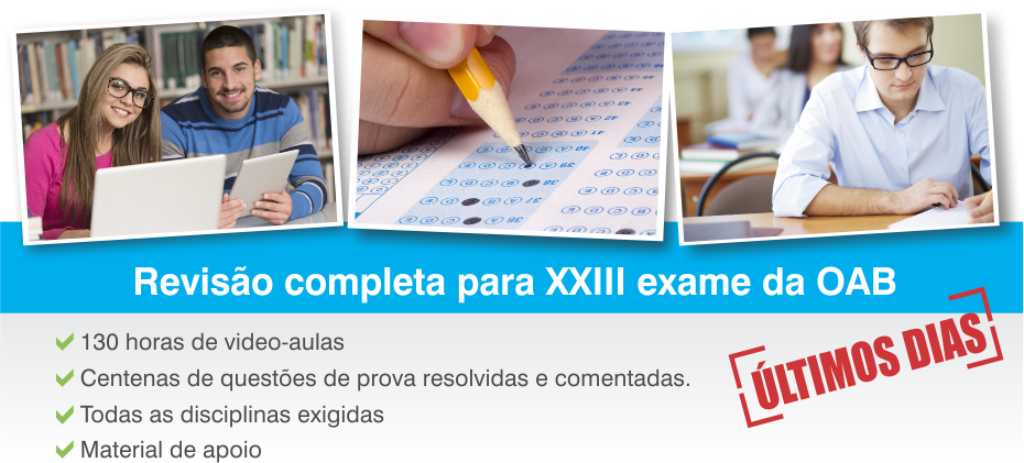 Preparatório para a 1ª etapa da OAB